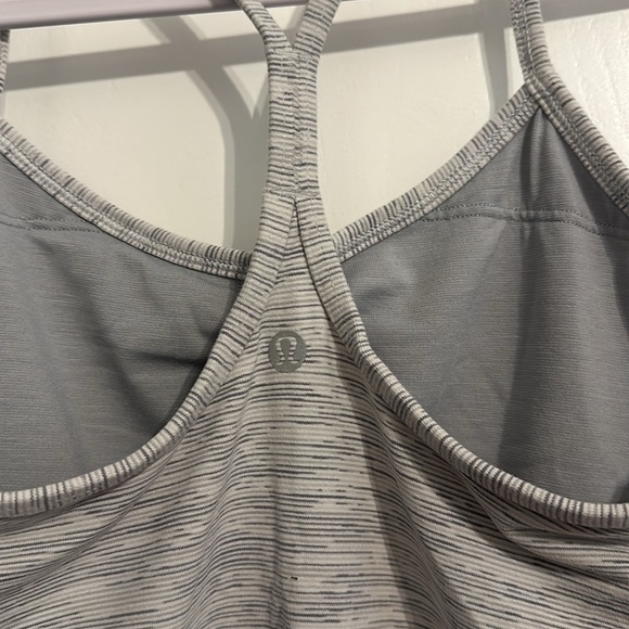 Gray lululemon tank top - Picture 2 of 2